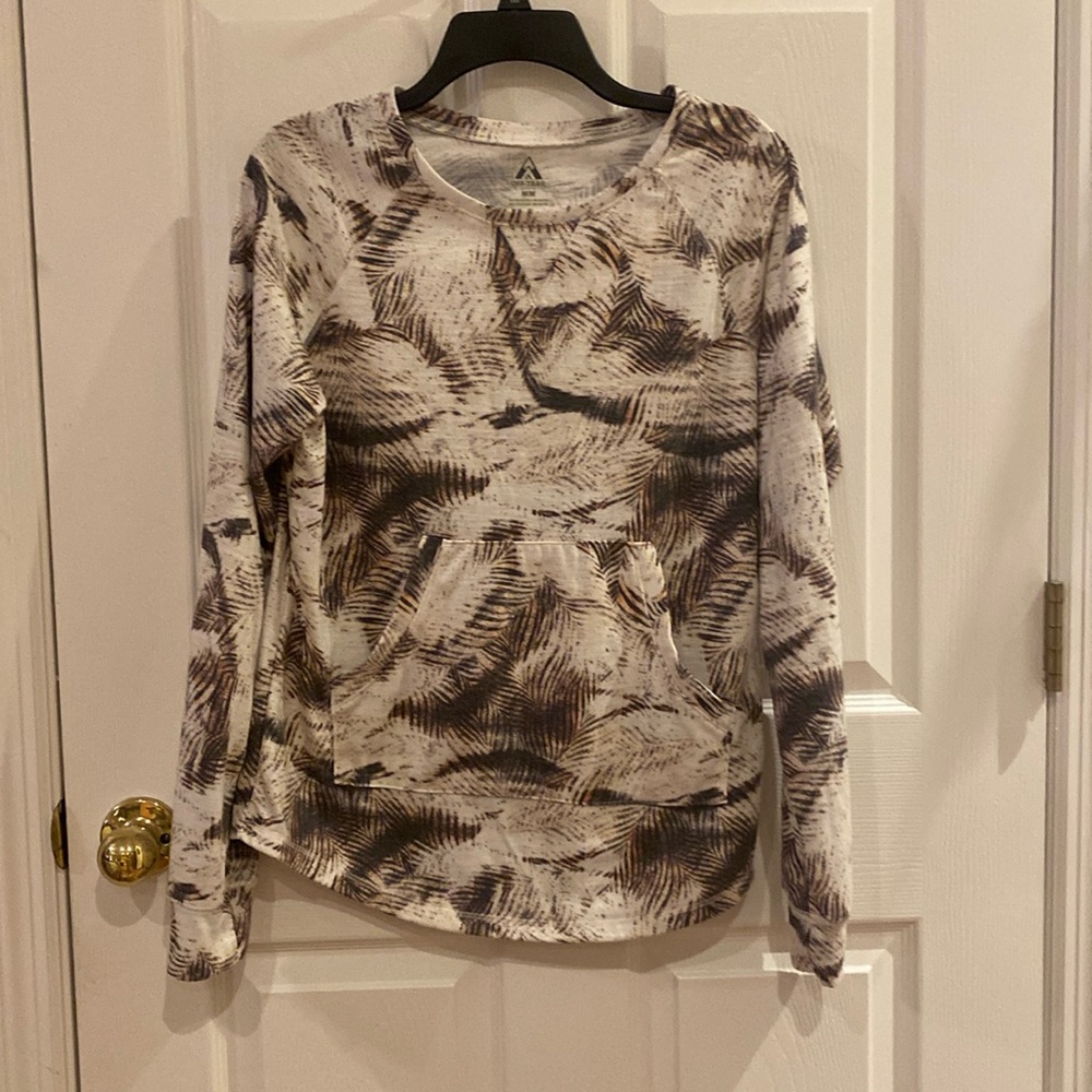 Longsleeve Nature Print Sweater